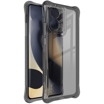 Motorola Edge (2024) Imak Faldsikkert TPU Cover - Gennemsigtig Sort