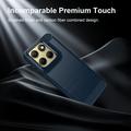 Motorola Edge (2026) Børstet TPU Cover - Karbonfiber - blå