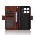 Motorola Edge (2026) Kortholder Pung Etui - Brun