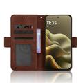 Motorola Edge (2026) Kortholder Pung Etui - Brun