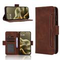 Motorola Edge (2026) Kortholder Pung Etui - Brun