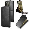 Motorola Edge (2026) lodret flip-etui med stativ - sort
