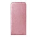 Motorola Edge (2026) lodret flip-etui med stativ - rosaguld