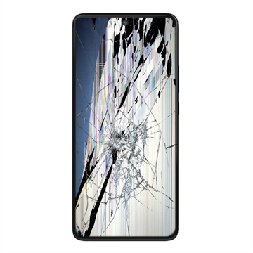 Motorola Edge 30 LCD Display & Touchskærm Reparation - Sort