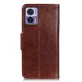 Motorola Edge 30 Neo Elegant Series Pung med Stativfunktion - Brun