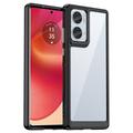 Motorola Edge 50 Fusion/G96 Anti-Shock Hybrid Cover - Sort