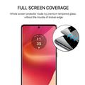 Motorola Edge 50 Fusion/G96 Skærmbeskyttelse Hærdet Glas - 9H - Full Fit - Sort Kant