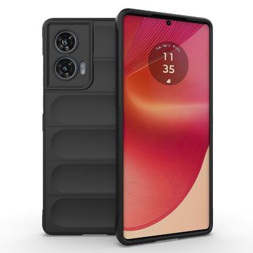 Motorola Edge 50 Fusion/G96 Rugged TPU Cover - Sort