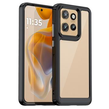 Motorola Edge 50 Neo/Moto S50 Anti-Shock Hybrid Cover - Sort