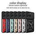 Motorola Edge 50 Neo Roterende Ring Hybrid Cover med Kameraskjold