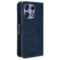 Motorola Edge 50 Pro Pung Cover med Kortholder - Blå