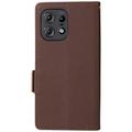 Motorola Edge 50 Pro Pung med Magnetisk Lukning - brun