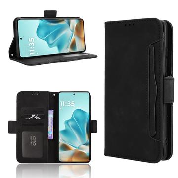 Motorola Edge 60/60 Fusion Kortholder Pung Etui - Sort