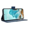 Motorola Edge 60/60 Fusion Kortholder Pung Etui - Blå