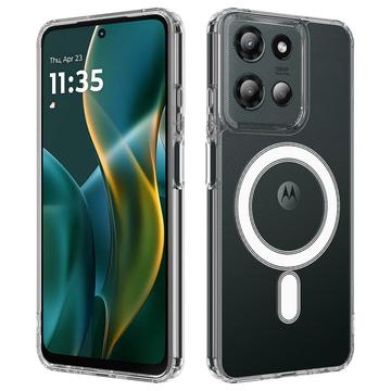 Motorola Edge 60 Stylus Hybrid Cover - MagSafe Kompatibel - Gennemsigtig