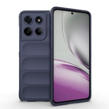 Motorola Edge 60 Stylus Rugged TPU Cover - Mørkeblå