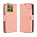 Motorola Edge 70 Kortholder Pung Etui - Pink