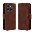 Motorola Edge 70 Fusion/70 Fusion+ Kortholder Pung Etui - Brun