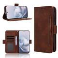 Motorola Edge 70 Fusion/70 Fusion+ Kortholder Pung Etui - Brun
