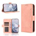 Motorola Edge 70 Fusion/70 Fusion+ Kortholder Pung Etui - Pink
