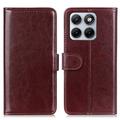Motorola Edge 70 Fusion/70 Fusion+ Pung Etui med Stativ - Brun