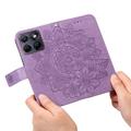 Motorola Edge 70 Fusion/70 Fusion+ Mandala Series Etui med Pung - Lilla