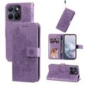 Motorola Edge 70 Fusion/70 Fusion+ Mandala Series Etui med Pung - Lilla