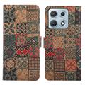 Motorola Edge 70 Max Bohemisk Pung-etui - kronblade