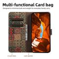 Motorola Edge 70 Max Bohemisk Pung-etui - kronblade