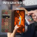 Motorola Edge 70 Max Bohemisk Pung-etui - kronblade