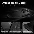 Motorola Edge 70 Max/Lenovo Legion Y70 (2026) Børstet TPU Cover - Karbonfiber
