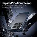 Motorola Edge 70 Max/Lenovo Legion Y70 (2026) Børstet TPU Cover - Karbonfiber - blå