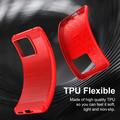 Motorola Edge 70 Max/Lenovo Legion Y70 (2026) Børstet TPU Cover - Karbonfiber - rød