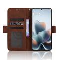 Motorola Edge 70 Max Kortholder Pung Etui - Brun