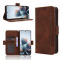 Motorola Edge 70 Max Kortholder Pung Etui - Brun