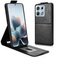 Motorola Edge 70 Max lodret flip-etui med stativ