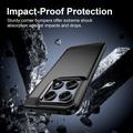 Motorola Edge 70 Pro Børstet TPU Cover - Karbonfiber - Sort