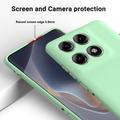 Motorola Edge 70 Pro Flydende silikone cover med håndrem - Grøn