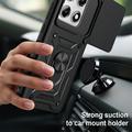 Motorola Edge 70 Pro Roterende Ring Hybrid Cover med Kameraskjold