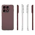 Motorola Edge 70 Pro Stødsikkert Silikone Cover - Gennemsigtig