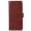 Motorola Edge 70 Pung læder cover med RFID - Brun