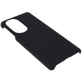 Motorola Edge X30 Gummibelagt Plastik Cover - Sort