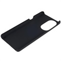 Motorola Edge X30 Gummibelagt Plastik Cover - Sort
