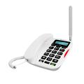 Motorola FW500L 4G-fastnettelefon med store taster - hvid