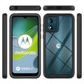 Motorola Moto E13 360 Beskyttelse Cover - Sort / Klar