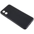 Motorola Moto E13 Anti-Fingeraftryk Mat TPU Cover - Sort