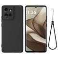 Motorola Moto G 2026/G Play 2026 Flydende silikone cover med håndrem