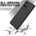 Motorola Moto G 2026/G Play 2026 Flydende silikone cover med håndrem - sort