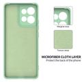 Motorola Moto G 2026/G Play 2026 Flydende silikone cover med håndrem - grøn