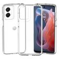 Motorola Moto G Play (2024) Ridsefast Hybrid Cover - Gennemsigtig